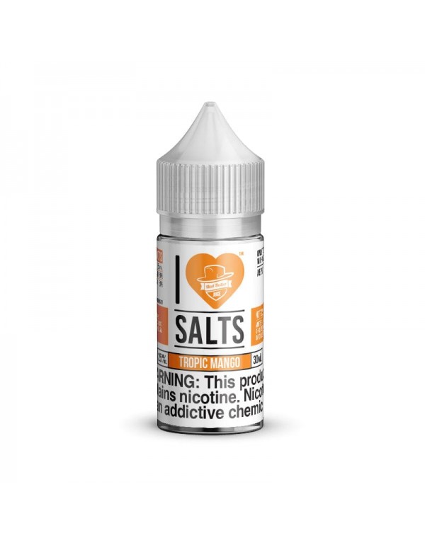 I Love Salts Tropic Mango 30ml Nic Salt Vape Juice