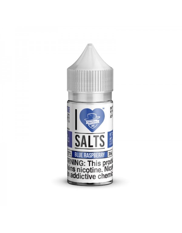 I Love Salts Blue Raspberry 30ml Nic Salt Vape Juice