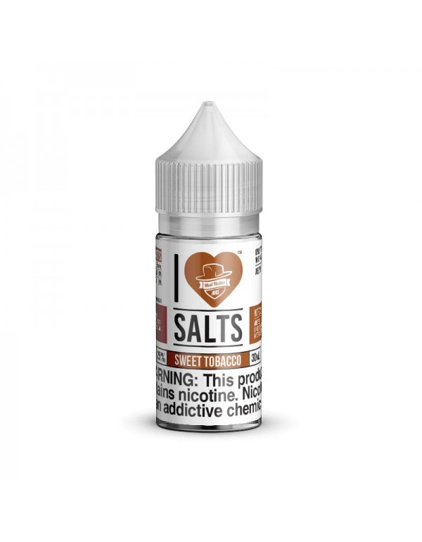 I Love Salts Sweet Tobacco 30ml Nic Salt Vape Juic...