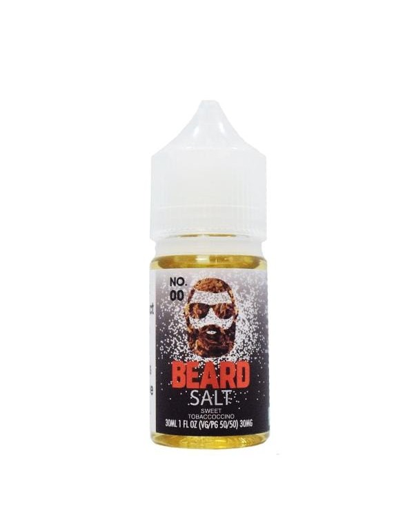 Beard Vape Co Salts No. 00 Cappuccino Tobacco 30ml Nic Salt Vape Juice