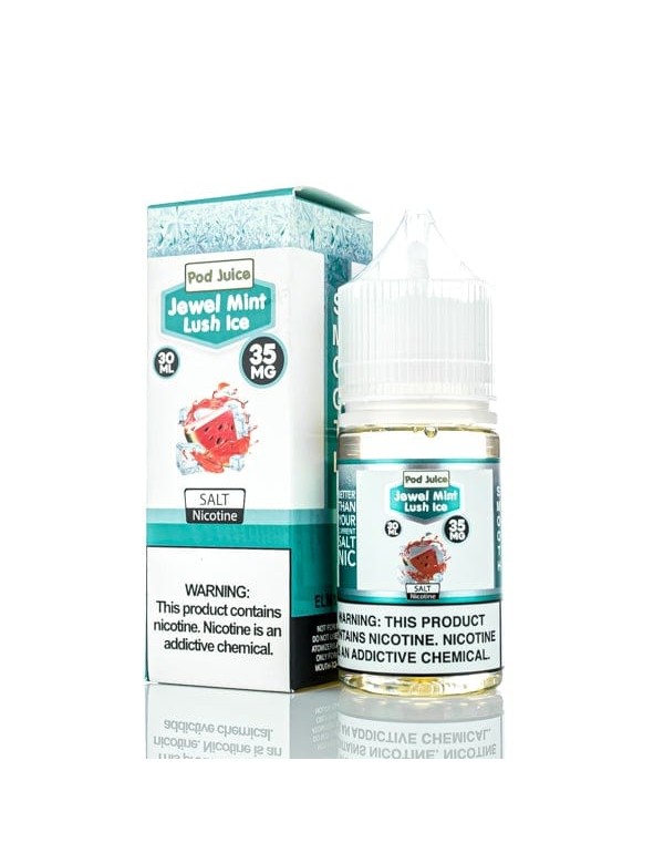 Pod Juice Jewel Mint Lush Ice TF 30ml Nic Salt Vap...