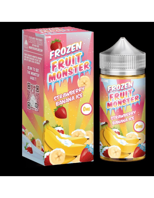 Frozen Fruit Monster Strawberry Banana 100ml Vape ...