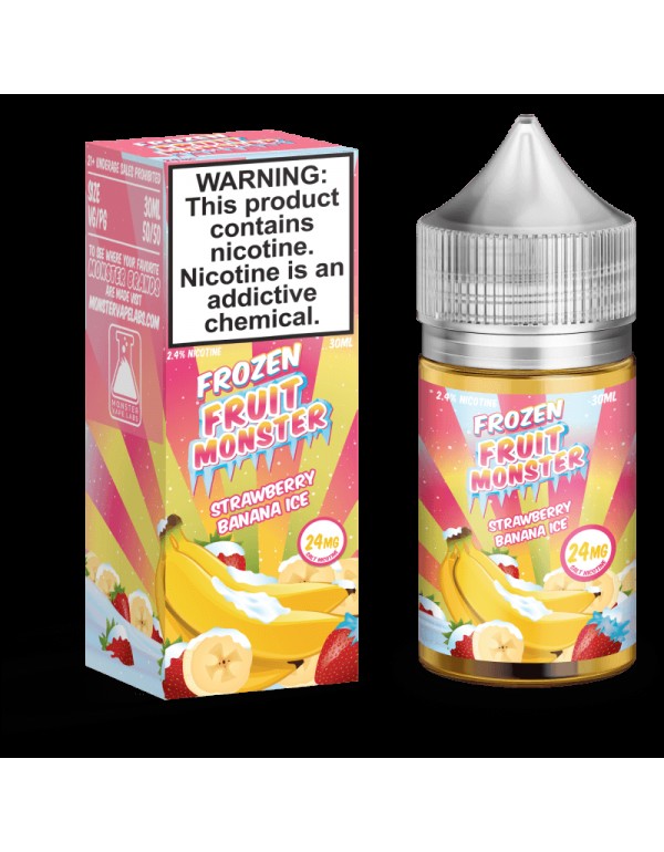 Frozen Fruit Monster Strawberry Banana 30ml Nic Sa...