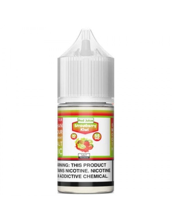 Pod Juice Strawberry Kiwi 30ml TF Nic Salt Vape Ju...