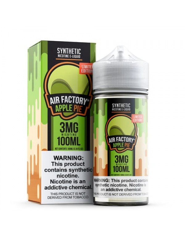 Air Factory *LIMITED EDITION* Apple Pie TF 100ml Vape Juice