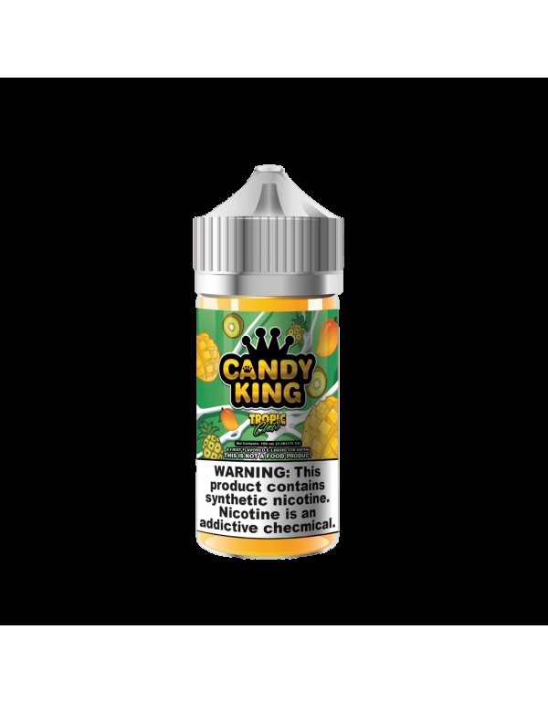 Candy King Tropic Chew Synthetic Nicotine 100ml Va...
