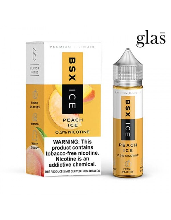 GLAS BSX Peach Ice 60ml TF Vape Juice