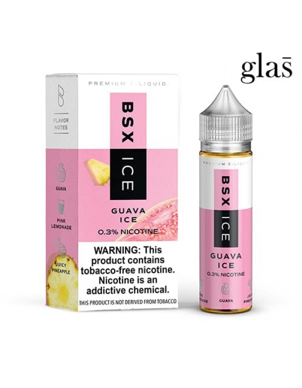 GLAS BSX Guava Ice 60ml TF Vape Juice