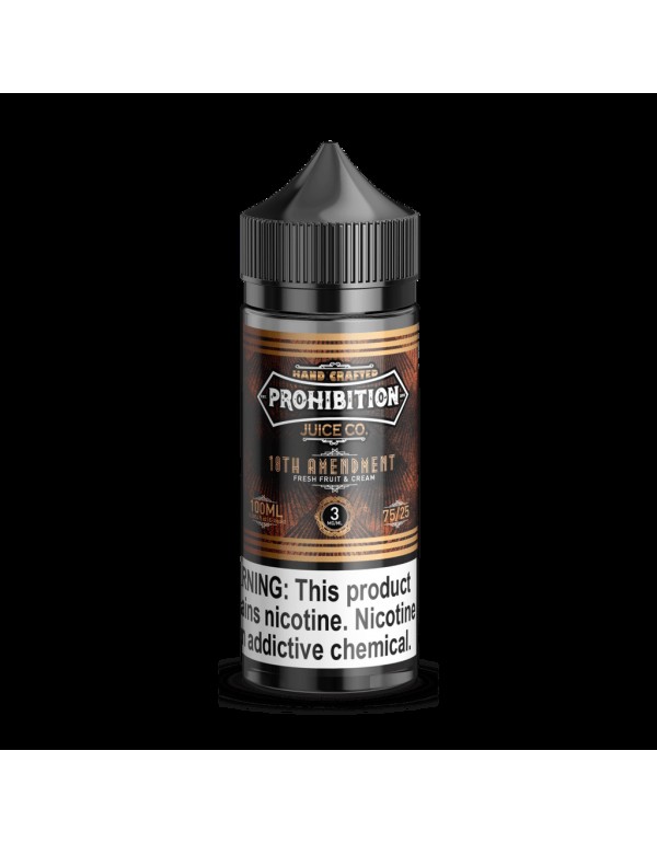 Prohibition Juice Co. 18th Amendment 100ml Vape Ju...