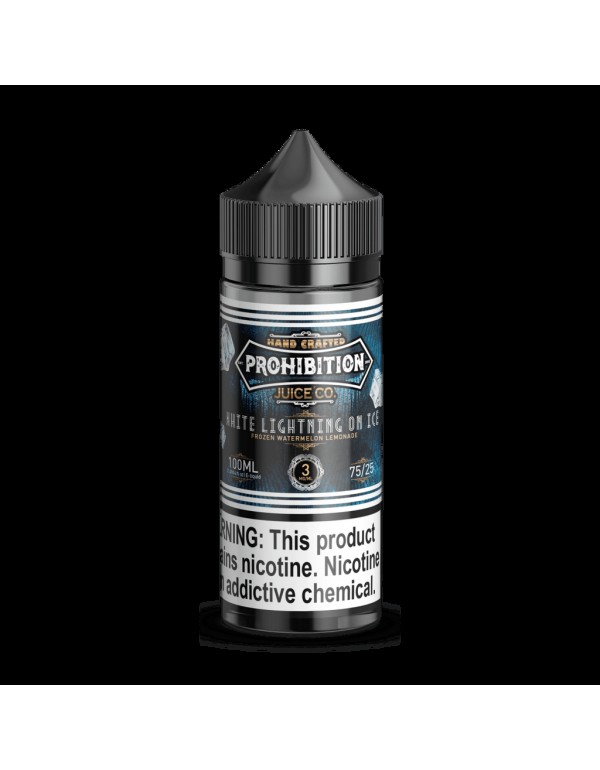 Prohibition Juice Co. White Lightning On Ice 100ml Vape Juice