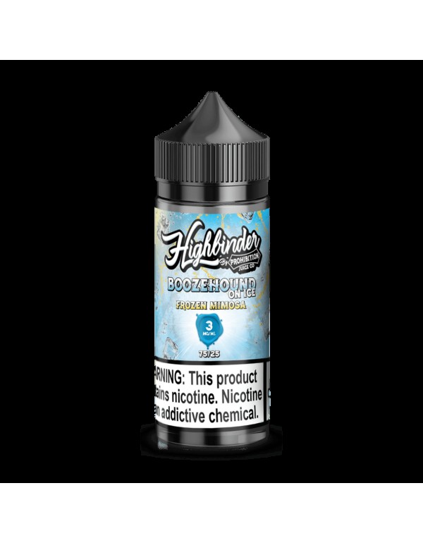 Highbinder Boozehound On Ice 100ml Vape Juice