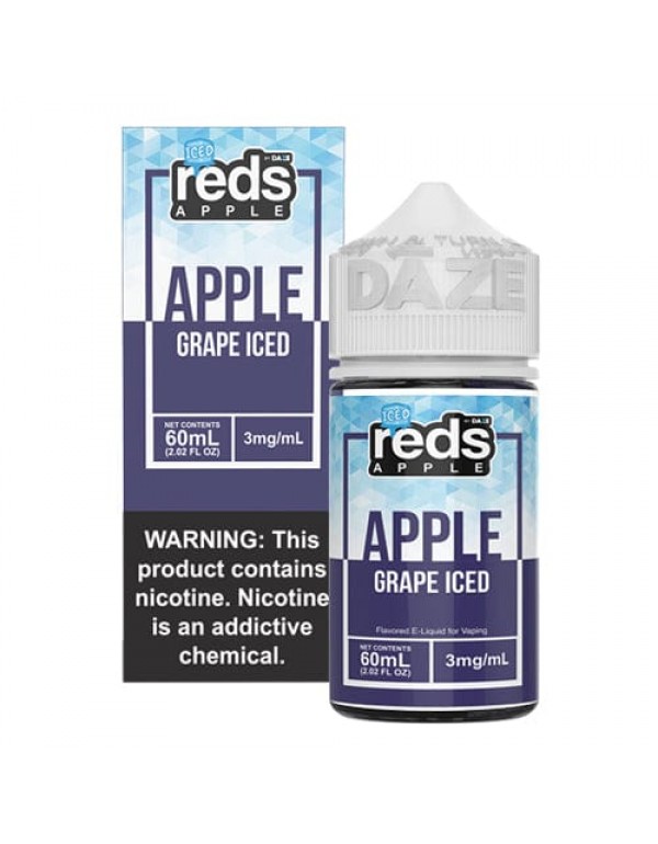 Reds E-Juice Grape ICED 60ml Vape Juice