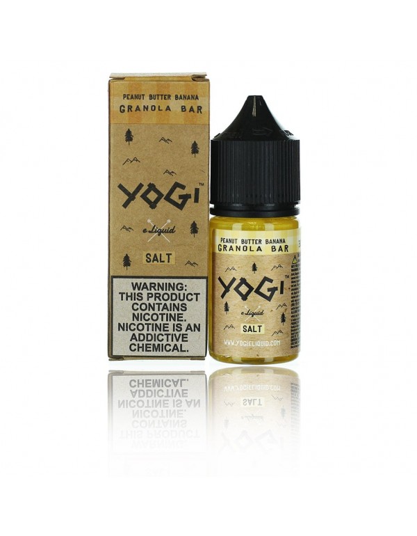 Yogi Salts Peanut Butter Banana Granola Bar 30ml N...