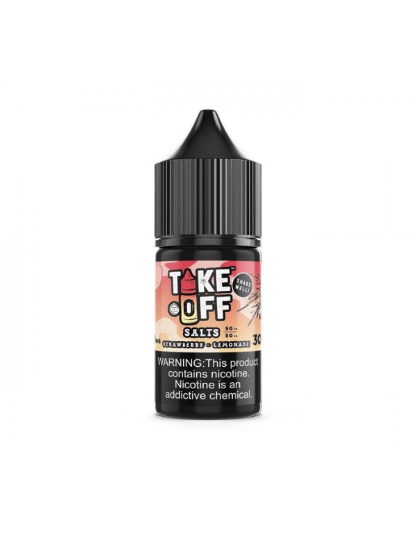 TAKE OFF Strawberry Lemonade 30ml Nic Salt Vape Ju...