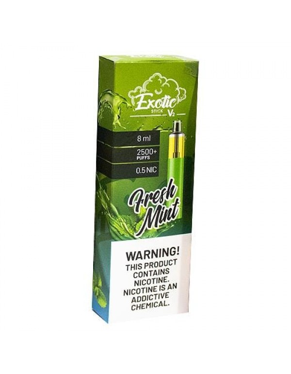 Exotic Stick V2 Disposable Vape - Fresh Mint