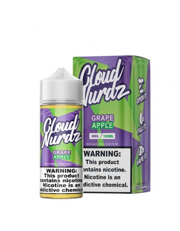 Cloud Nurdz Grape Apple 100ml Vape Juice