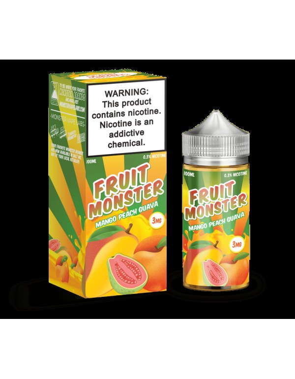 Fruit Monster Mango Peach Guava 100ml Vape Juice