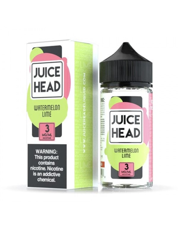 Juice Head Watermelon Lime 100ml Vape Juice