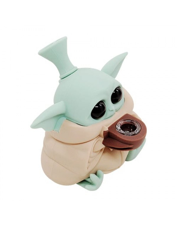 Baby Yoda Silicone Pipe