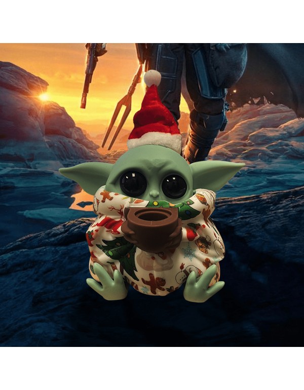 Baby Yoda Silicone Pipe