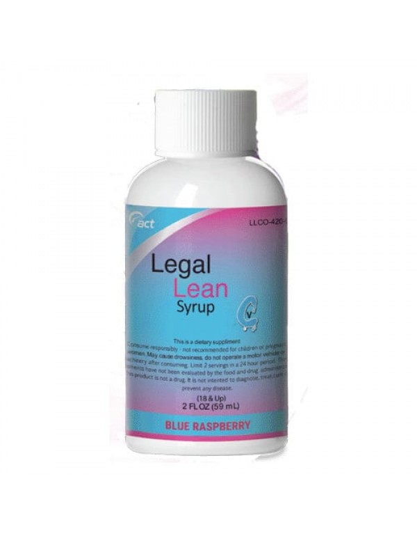 Legal Lean 2oz Syrup Bottle