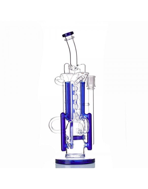 14" Mega Scientific Inline to Recycler Bong