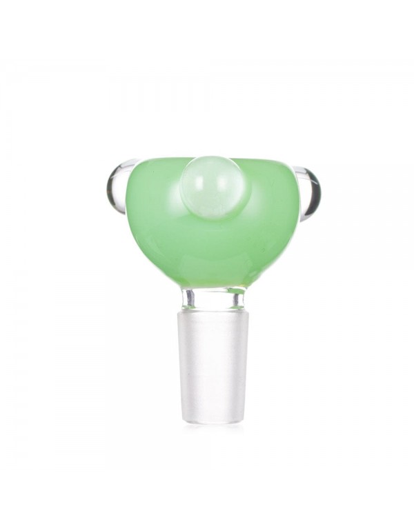 14mm Colored Glass Bowl Piece