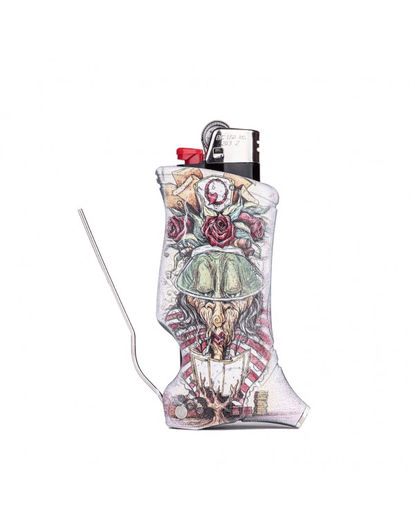 Toker Poker Lighter Multi-Tool Alice in Wonderland Series