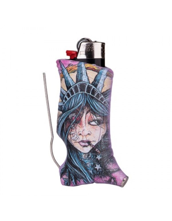 Toker Poker Lighter Multi-Tool Lady Liberty Series