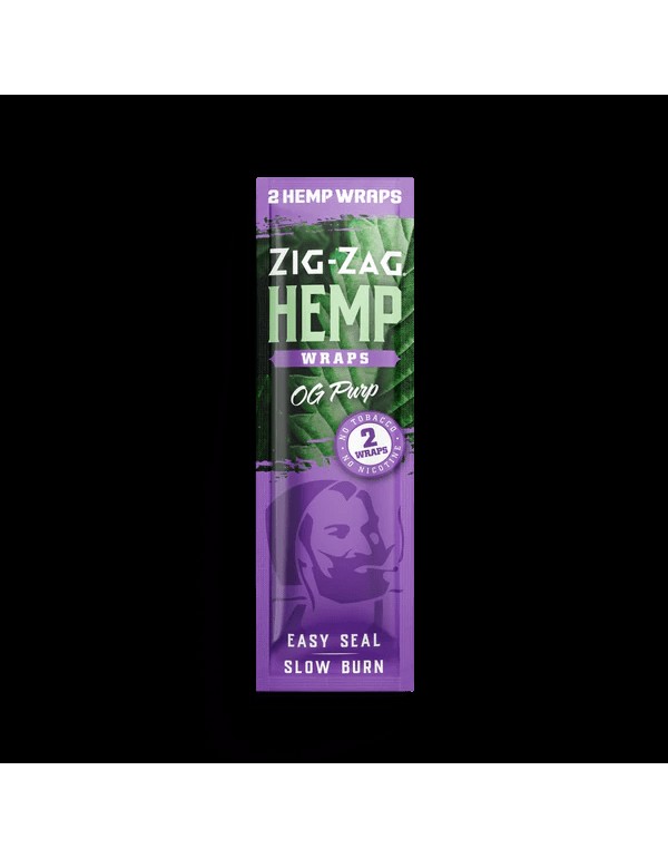 Zig-Zag Hemp Wraps (2x Pack)