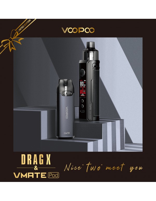 Limited Edition Drag X & VMATE Pod Box Set - VOOPOO