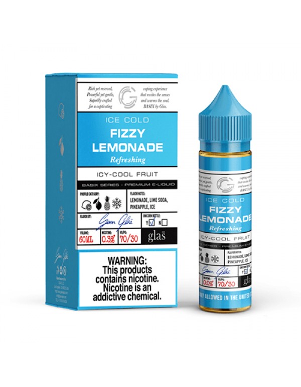 GLAS Basix Series Vape Juice Fizzy Lemonade 60ml