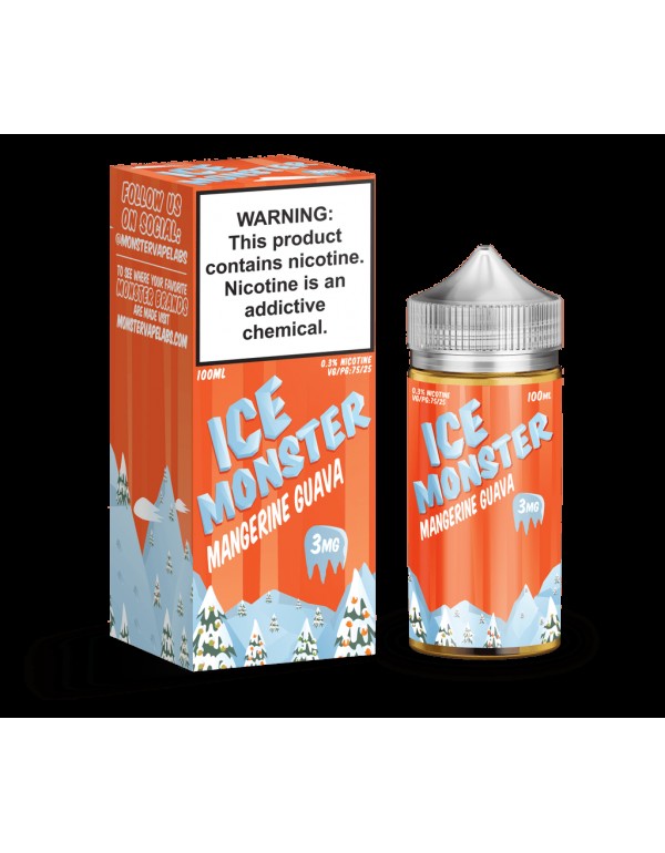 ICE Monster Mangerine Guava 100ml Vape Juice