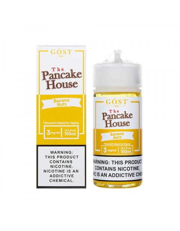 Pancake House Banana Nuts 100ml Vape Juice