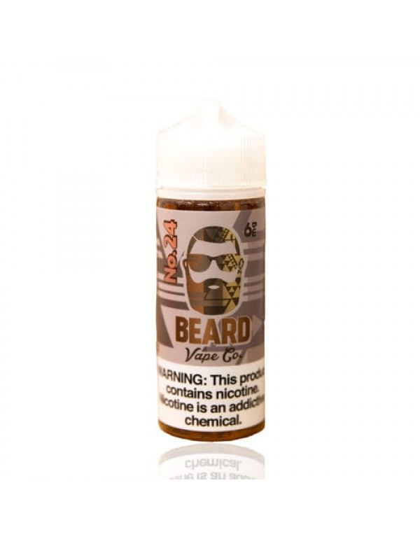 Beard Vape Co No. 24 Salted Caramel Malt 120ml Vape Juice