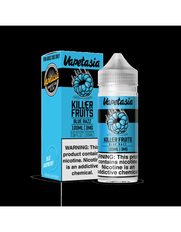 Vapetasia Killer Fruits Blue Razz 100ml Vape Juice