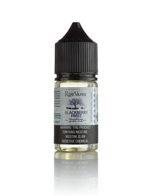 Ripe Vapes Salts Blackberry Freez 30ml Nic Salt Va...