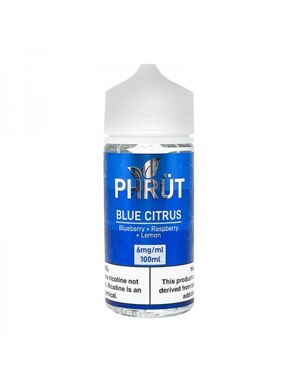 PHRUT Synthetics Blue Citrus 100ml TF Vape Juice