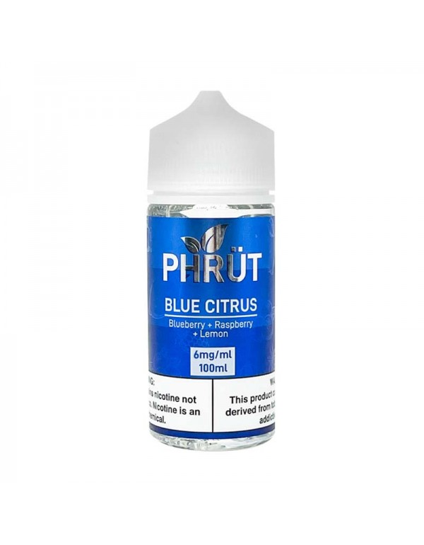 PHRUT Synthetics Blue Citrus 100ml TF Vape Juice