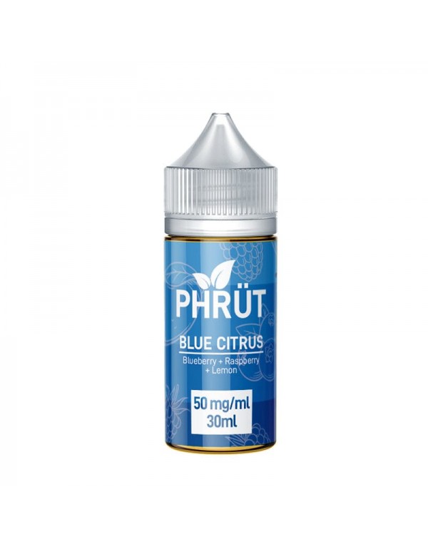 PHRUT Synthetics Salt Blue Citrus 30ml TF Nic Salt Vape Juice