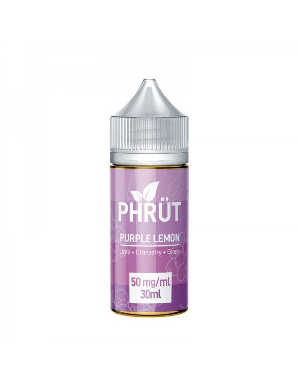 PHRUT Synthetics Salt Purple Lemon 30ml TF Nic Salt Vape Juice