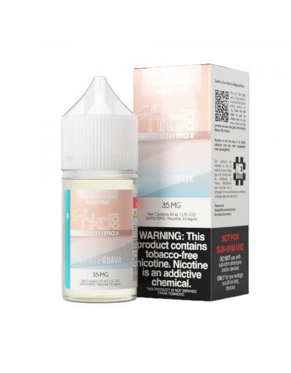 NKD 100 MAX Salts White Guava Ice 30ml Nic Salt Va...