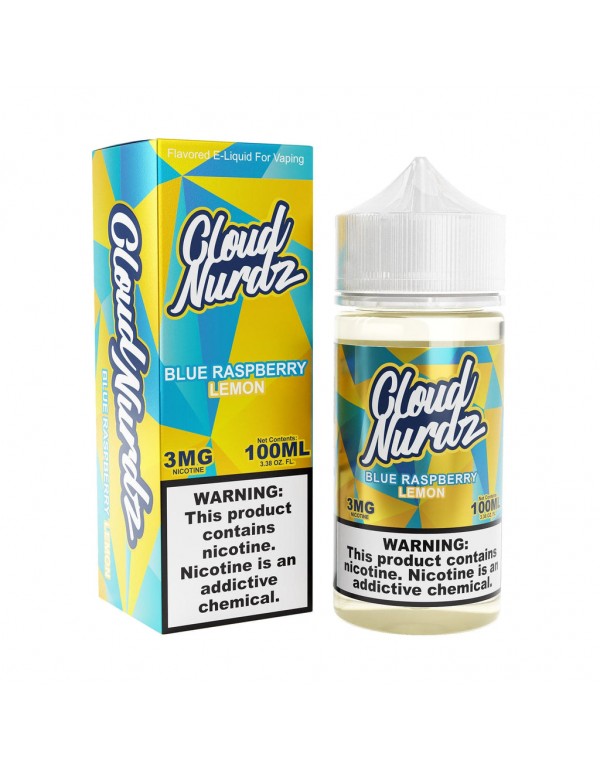 Blue Raspberry Lemon 100ml Vape Juice - Cloud Nurd...