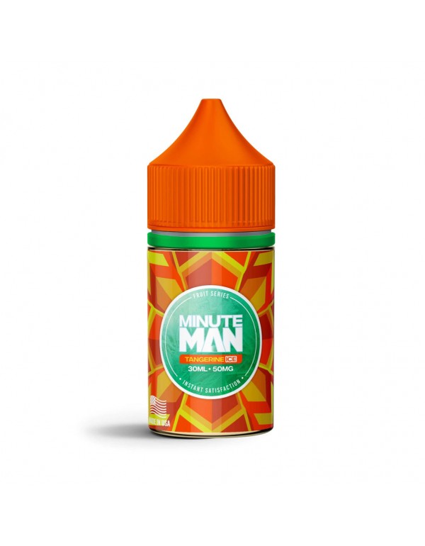 Minute Man Tangerine Ice 30ml Nic Salt Vape Juice