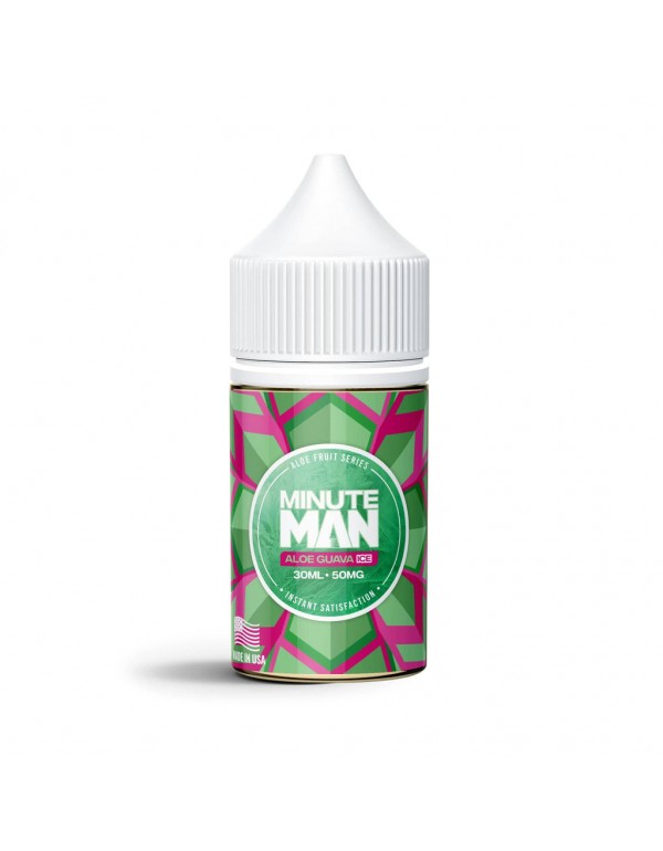 Minute Man Aloe Guava Ice 30ml Nic Salt Vape Juice