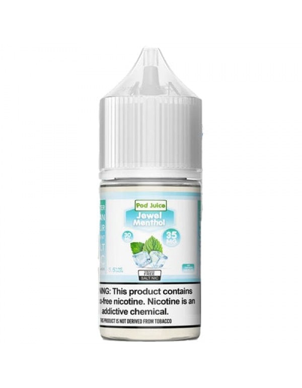 Pod Juice Jewel Menthol TF 30ml Nic Salt Vape Juic...