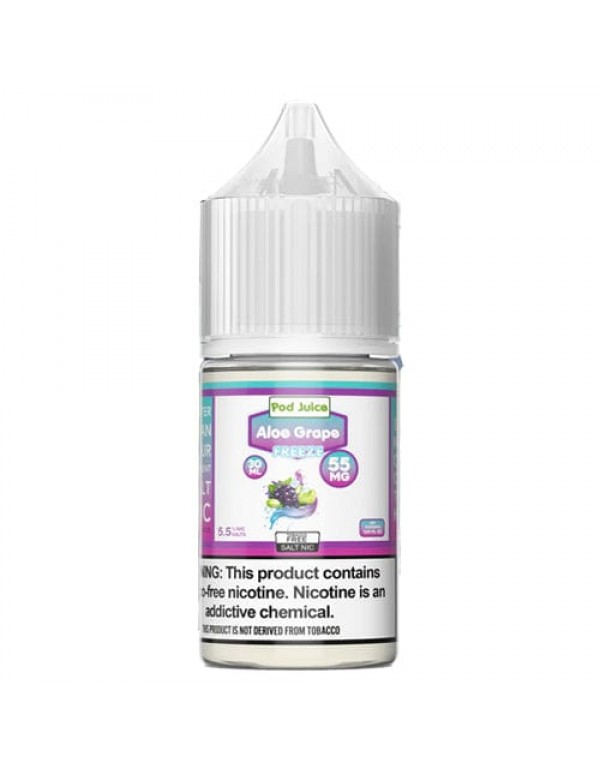 Pod Juice Aloe Grape Freeze TF 30ml Nic Salt Vape ...