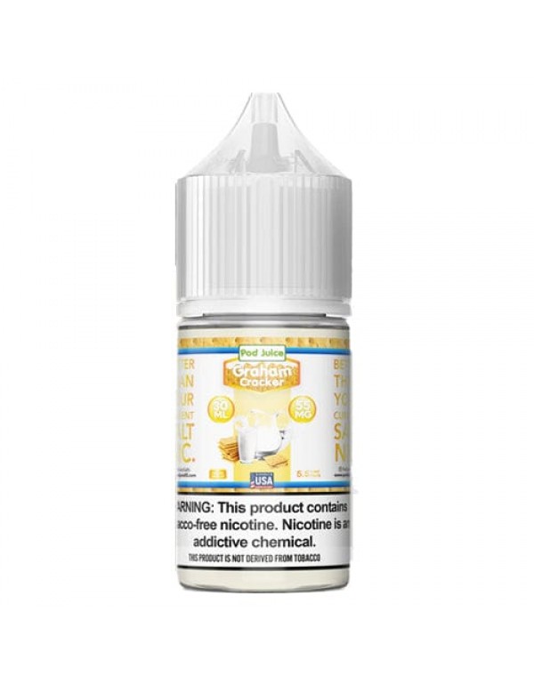 Pod Juice Graham Cracker TF 30ml Nic Salt Vape Jui...