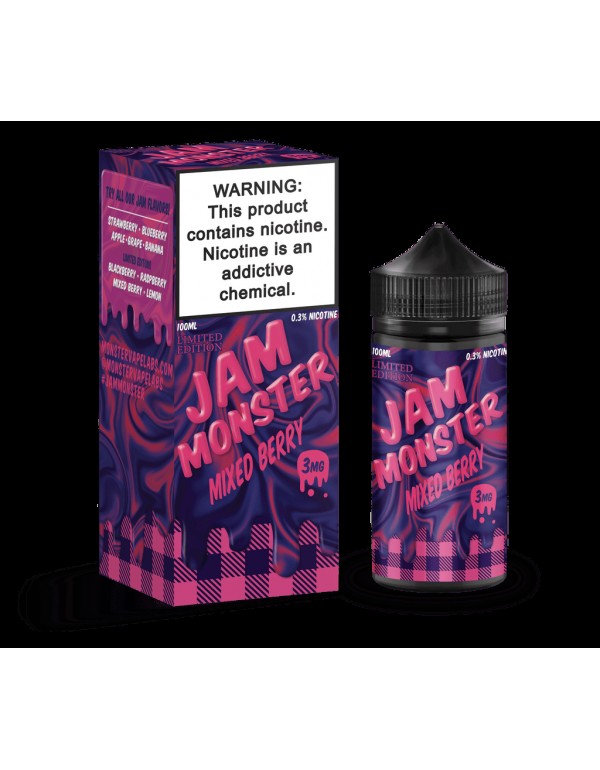 Jam Monster Mixed Berry 100ml Vape Juice