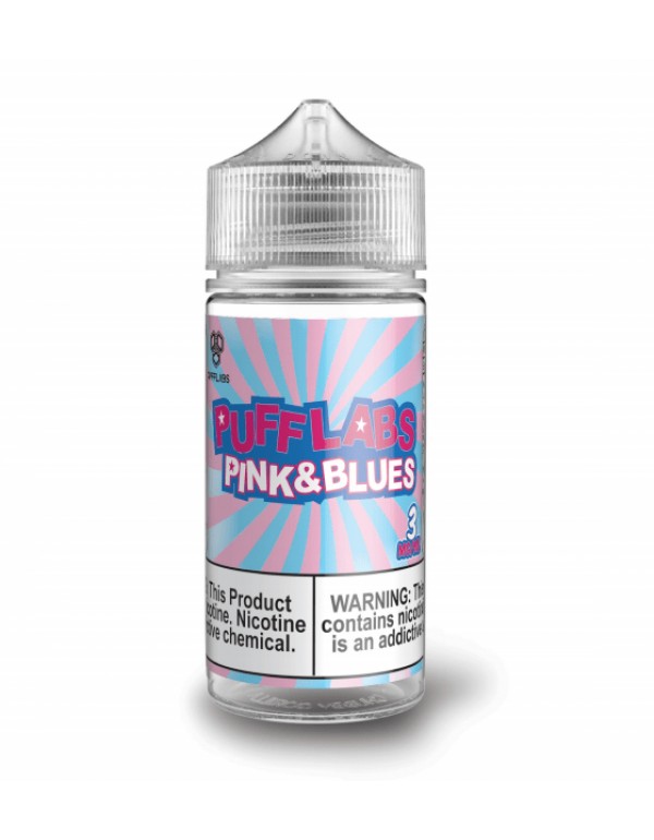 Puff Labs Pink & Blues 100ml Vape Juice